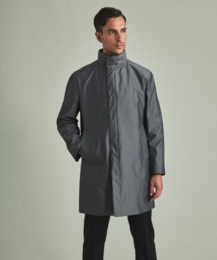 GOTAIRIKU ラスタードビーメモリーラミネーションコート_スタンドカラー(23年モデル) グレー系8