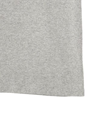 earth music&ecology レイヤードライクバイカラープルオーバー Gray