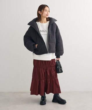 Green Parks 裏起毛アソートロゴプルオーバー Off White