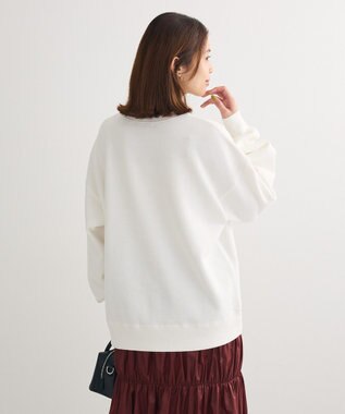 Green Parks 裏起毛アソートロゴプルオーバー Off White