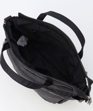 LA BAGAGERIE 【MONICA】サイドジップ2WAYトートバッグ ブラック