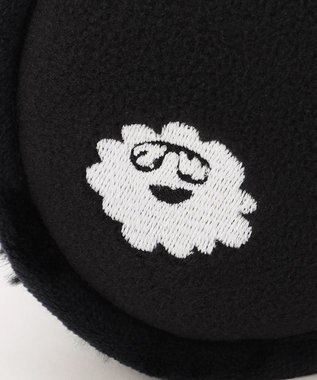 PW CIRCULUS 【UNISEX】WAVY ロゴイヤーマフ ブラック系