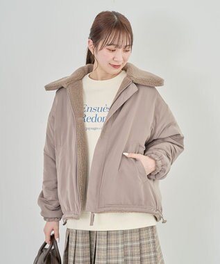 Green Parks 裏起毛アソートロゴプルオーバー Ecru