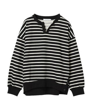 AMERICAN HOLIC カフタンサイドボタンポンチプルオーバー Border