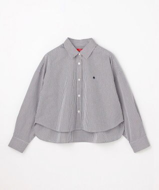 ANY 【POLO BCS別注】プレッピークロップドシャツ ブラウンチェック