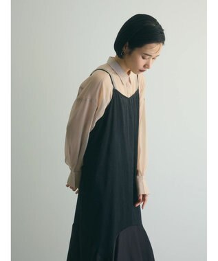 Green Parks ａ．マーメイドキャミワンピース Black