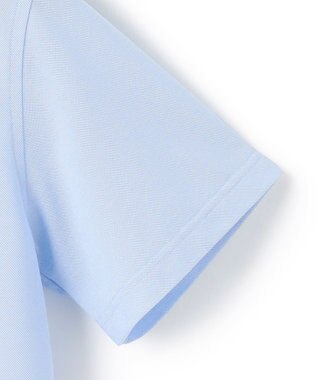 J.PRESS MEN 【ビジネス対応 / 吸水速乾】カノコインレイ ポロシャツ サックスブルー系