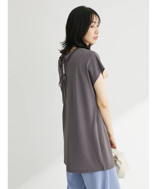 Green Parks ・ＳＵＧＡＲ　ＳＰＯＯＮラッシュガードフレンチチュニック Charcoal Gray