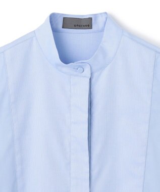 uncrave ブロードクロス ドレスシャツ サックス