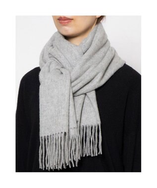 UNBILLION カシュネ cache nez / ウール無地ストール GY