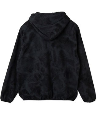 WEGO 【ユニセックス着用ITEM】スノーダイグラフィックビッグパーカー ブラック