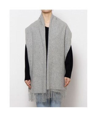 UNBILLION カシュネ cache nez / ウール無地ストール GY