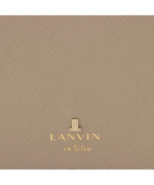 LANVIN en Bleu リュクサンブール 二つ折りコンパクト財布 オールドローズ