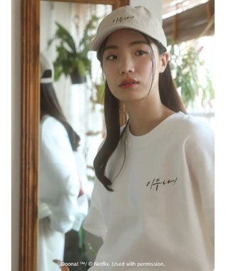 Green Parks ●ＤＯＯＮＡ！　ロゴｐｔルーズスウェット White