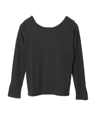 Green Parks 前後２ＷＡＹカットリブプルオーバー Gray