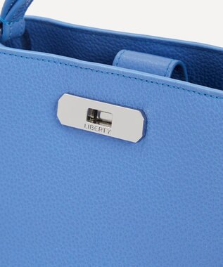 LIBERTY. アイフィス バーリントン ミニ トップハンドルバッグ スカイブルー