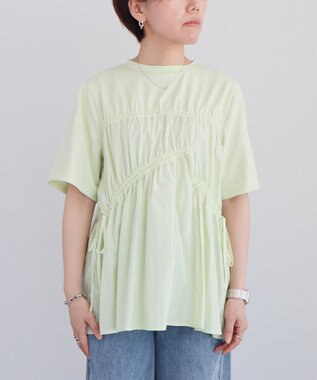 CRAFT STANDARD BOUTIQUE ギャザーデザインプルオーバー Light Green