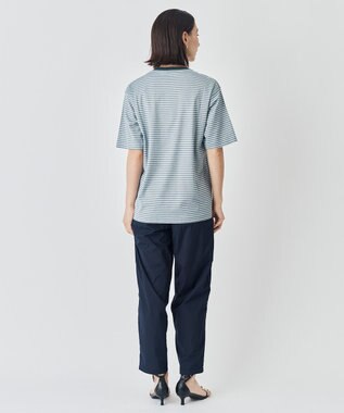 UNFILO MENS 【男女兼用/新色追加】スマート ストレッチ TEE [新色]グリーンボーダー