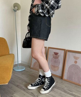 WEGO デニムショートパンツ ブラック