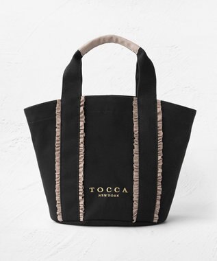 TOCCA 【八木アリサさん着用】TRILL TRIM CANVASTOTE キャンバストートバッグ