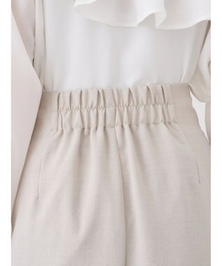 earth music&ecology アシンメトリーイレヘムスカート Beige