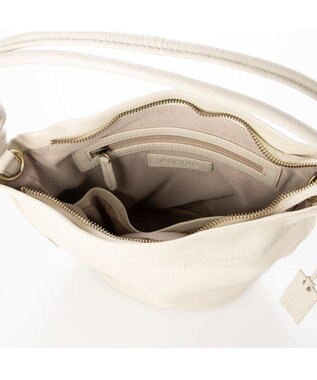 UNBILLION アトランタ ATLANTA / 牛革ロープハンドル2wayショルダーS アイボリー