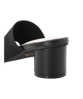 Green Parks ・ｍｉｎｉａ　ニットミュールサンダル Black