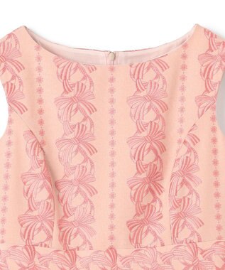 TOCCA 【洗える・消臭】RIBBON PARLOUR ドレス ピンク系