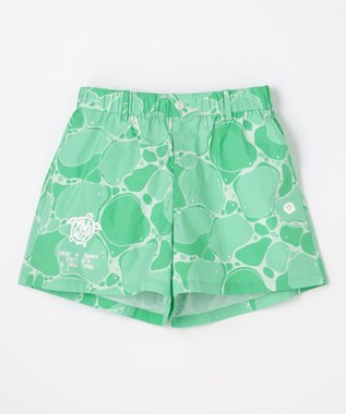 PW CIRCULUS 【MEN】WATER SURFACE プリントイージーショーツ ゴルフウェア レディース ピーコックグリーン系5