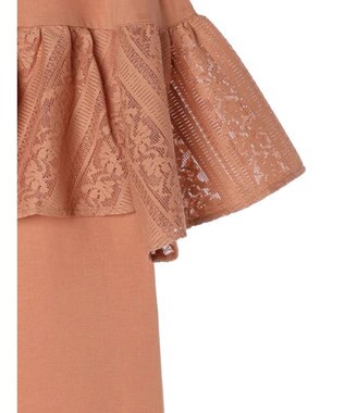 Green Parks ・ＳＵＧＡＲ　ＳＰＯＯＮ　レースフリルプルオーバー Orange