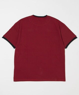 WEGO フェイクレイヤードボーダーT（SS） レッドボーダー