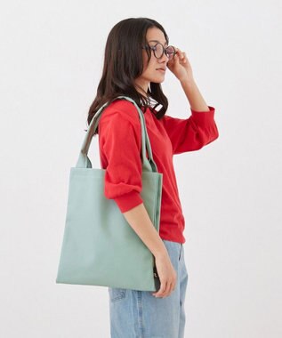 ROOTOTE 3088【合皮フラットトート】 LT.チューブ.レザレット-A 06：セージ