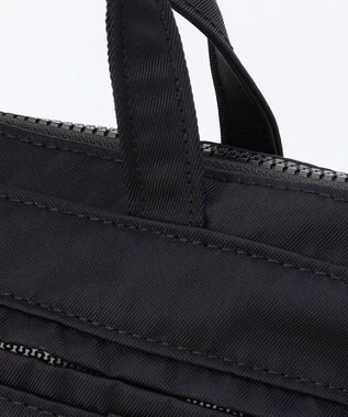 LA BAGAGERIE 【MONICA】サイドジップ2WAYトートバッグ ブラック