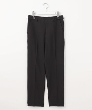 J.PRESS LADIES S 【洗える】2way thermoサキソニー テーパード パンツ ブラック系