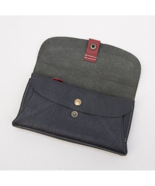 UNBILLION アトランタ ATLANTA / 牛革かぶせ長財布 ネイビー