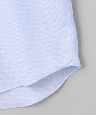 GOTAIRIKU 春夏向け【形態安定】SUMMERPREMIUMPLEATS_ボタンダウンカラー 半袖ドレスシャツ(25年モデル) サックスブルー系