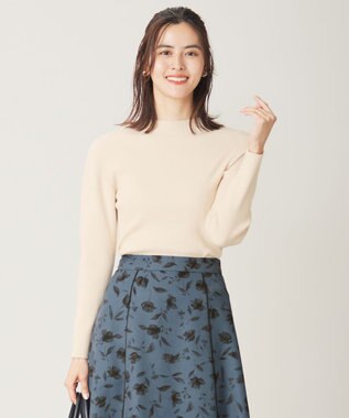 ANY SIS 【洗える】ハイネックインナー ニット アイボリー