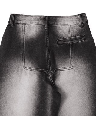 WEGO ラップブラストフレアデニム ブラック