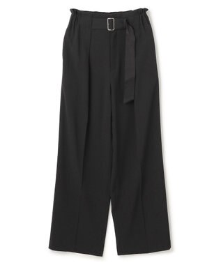 BEIGE， 【洗える・L-size】CINDY / ワイドパンツ Black