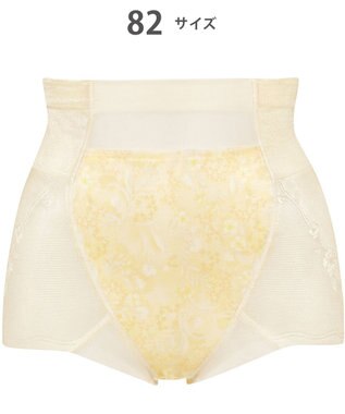 Wing ガードル 【ハミデンヌ】 ウエストのハミ肉すっきりカバー ショート丈 KQ2585 ウイング／ワコール クリーム