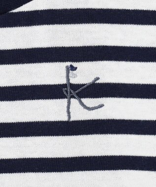 組曲 KIDS 【110-140㎝】ENOSUI Border Tシャツ ネイビー系1