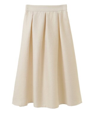 Green Parks ａ．ジャガードタックスカート White