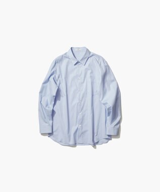ATON GIZA BROAD | スタンダードシャツ - UNISEX SAX
