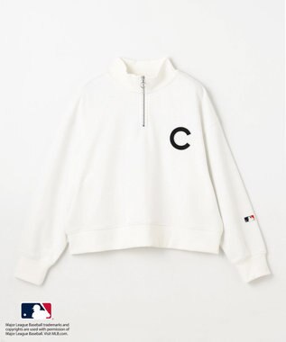 ANY L 【洗濯機可/UVケア】MLB/メジャーリーグベースボール ジップスウェット オフ