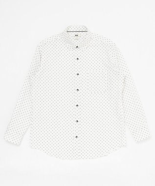 JOSEPH ABBOUD 【キングサイズ】JCヘリンボーンプリント　シャツ