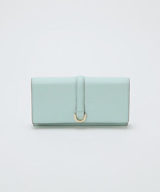 TOPKAPI 【TREASURE TOPKAPI】ソフトレザー ベルトデザイン 長財布　 ペールブルー