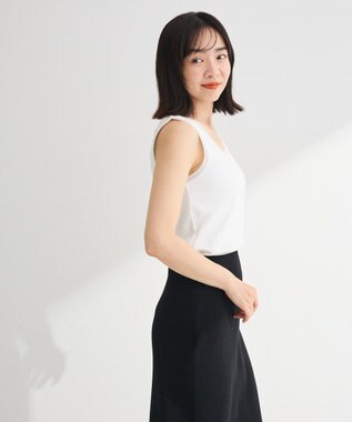 Green Parks チュールドッキングタンク Off White