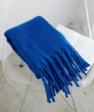 WEGO ワイドフリンジストール ブルーその他