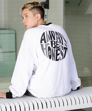 WEGO ヘビーウエイトファンシーロゴプルオーバー