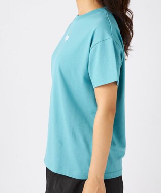 OP／FILA 【Kappa】サガラ刺繍 オーバーサイズTシャツ ライトブルー